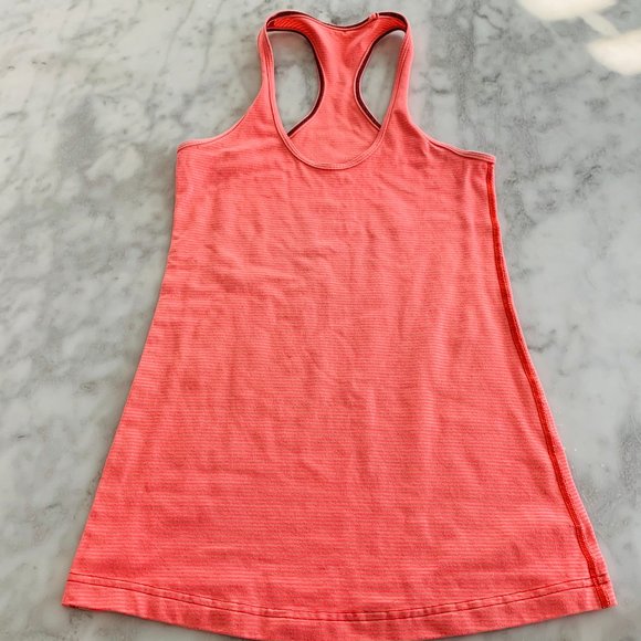 lululemon athletica Tops - Lululemon Cool Racerback Tank Tonka Stripe Flare 4